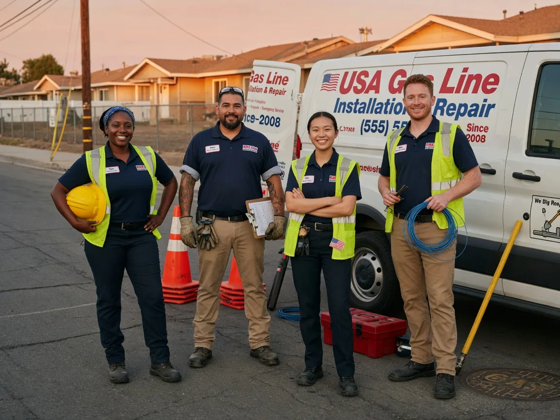 Gas Line Installation company in Elbe, WA